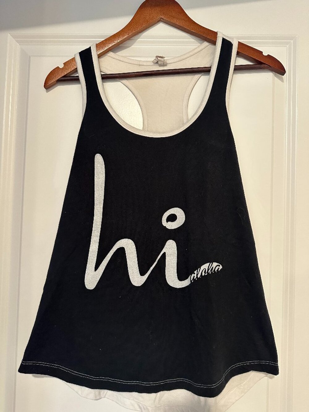 Hawaii Aloha HI Tank Top Layered